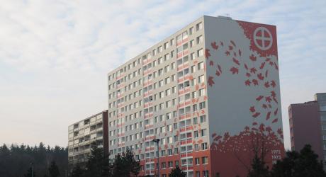 Fasáda po dokončení