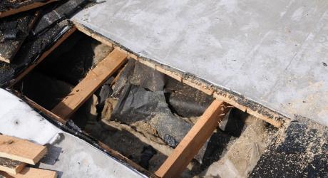 Stav staré střechy